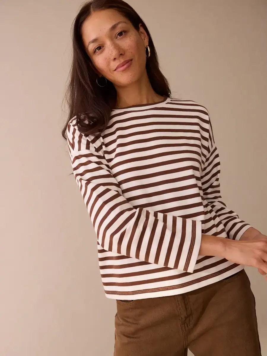 Jean Striped Tee